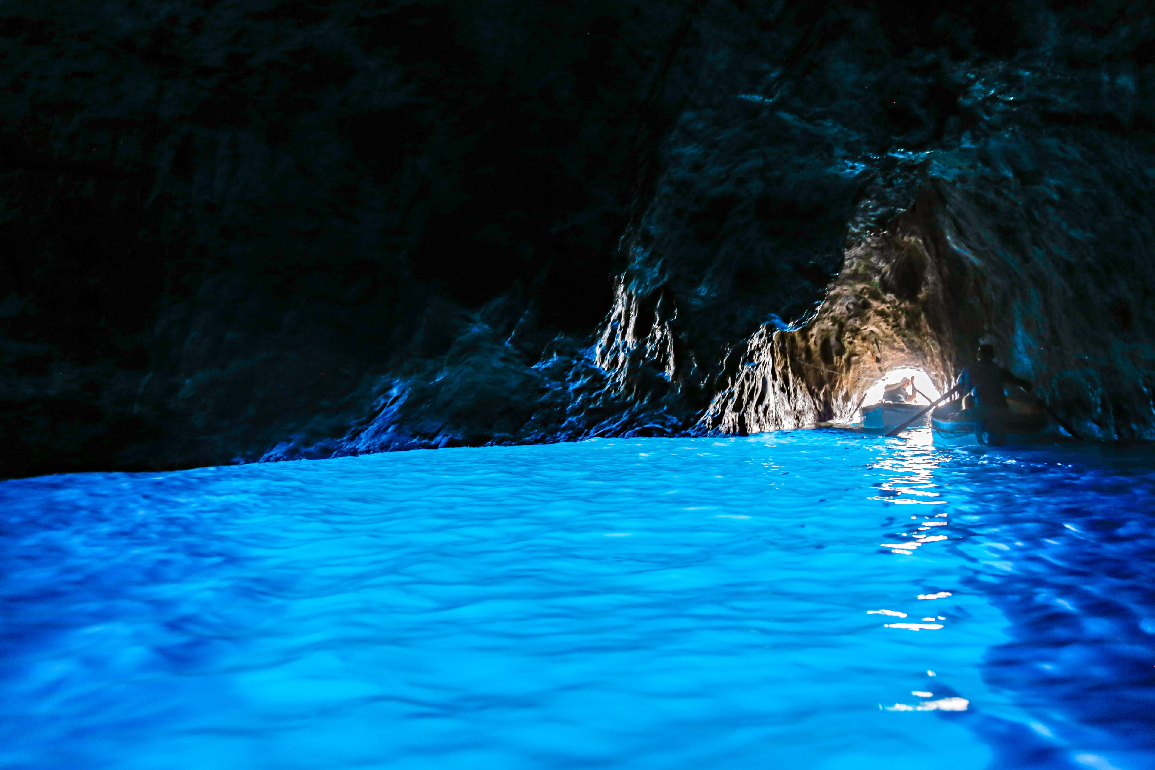 Capri y Anacapri con la Gruta Azul