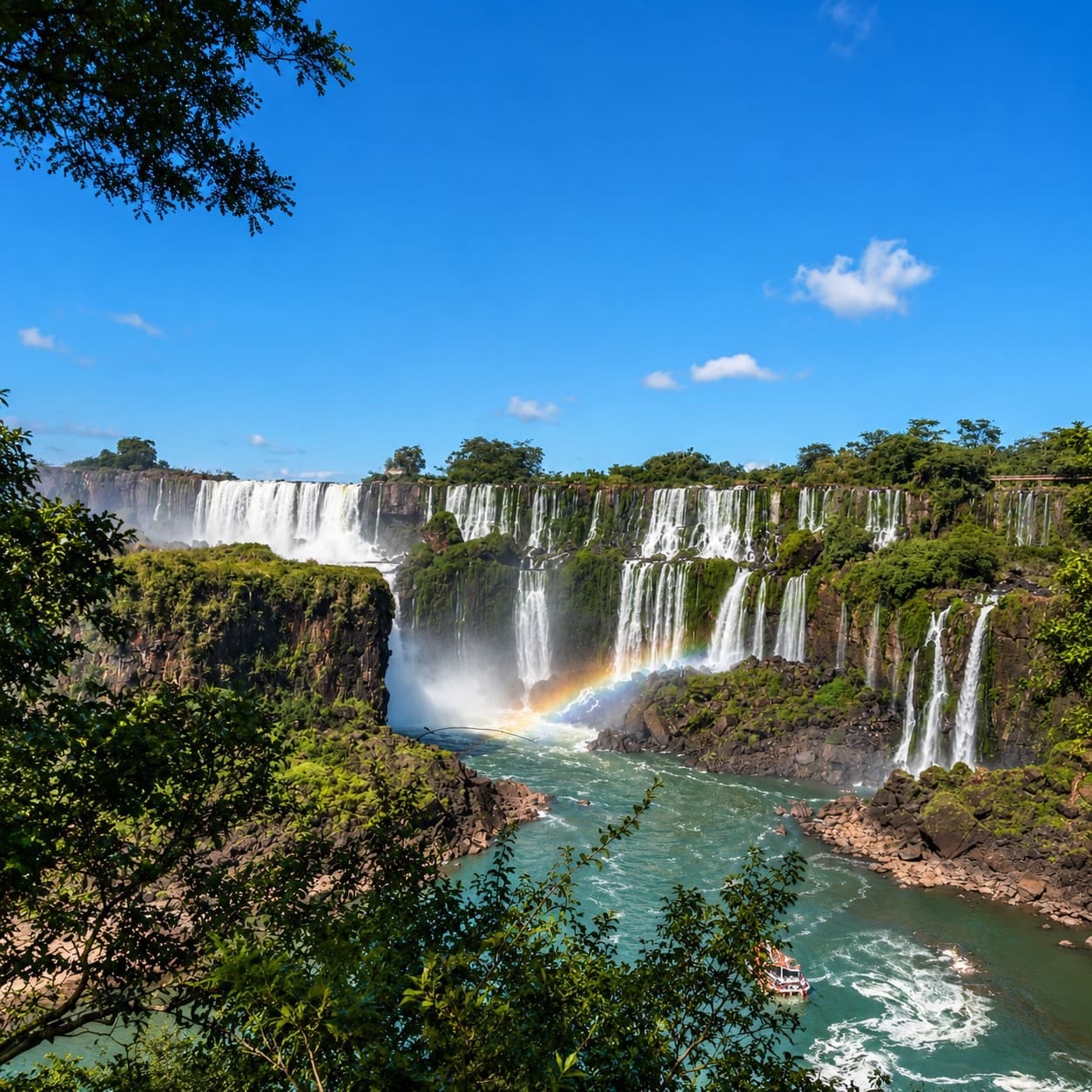 Iguazu Falls: Brazilian and Argentine Sides