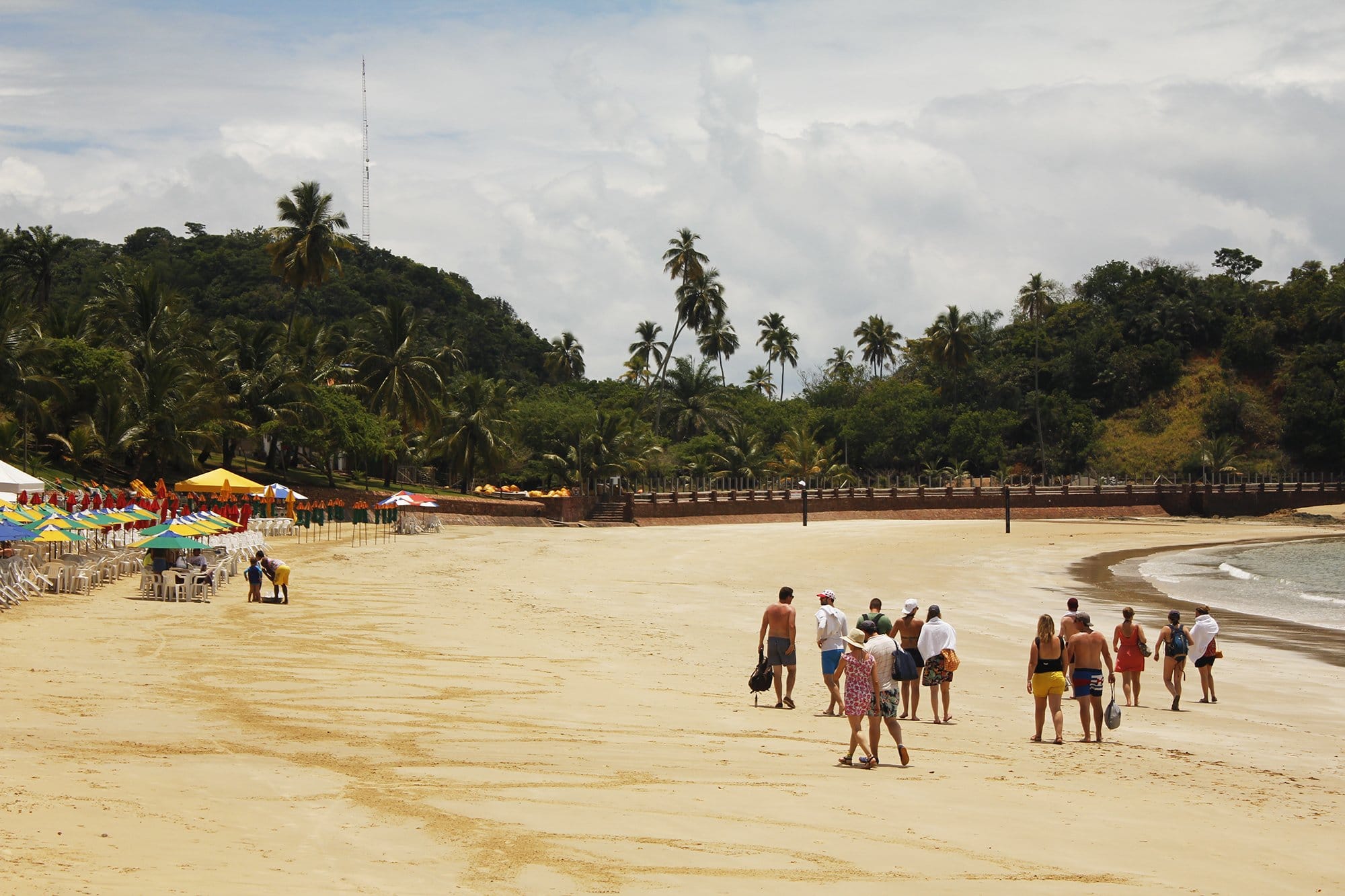 Goleta a Isla dos Frades e Itaparica