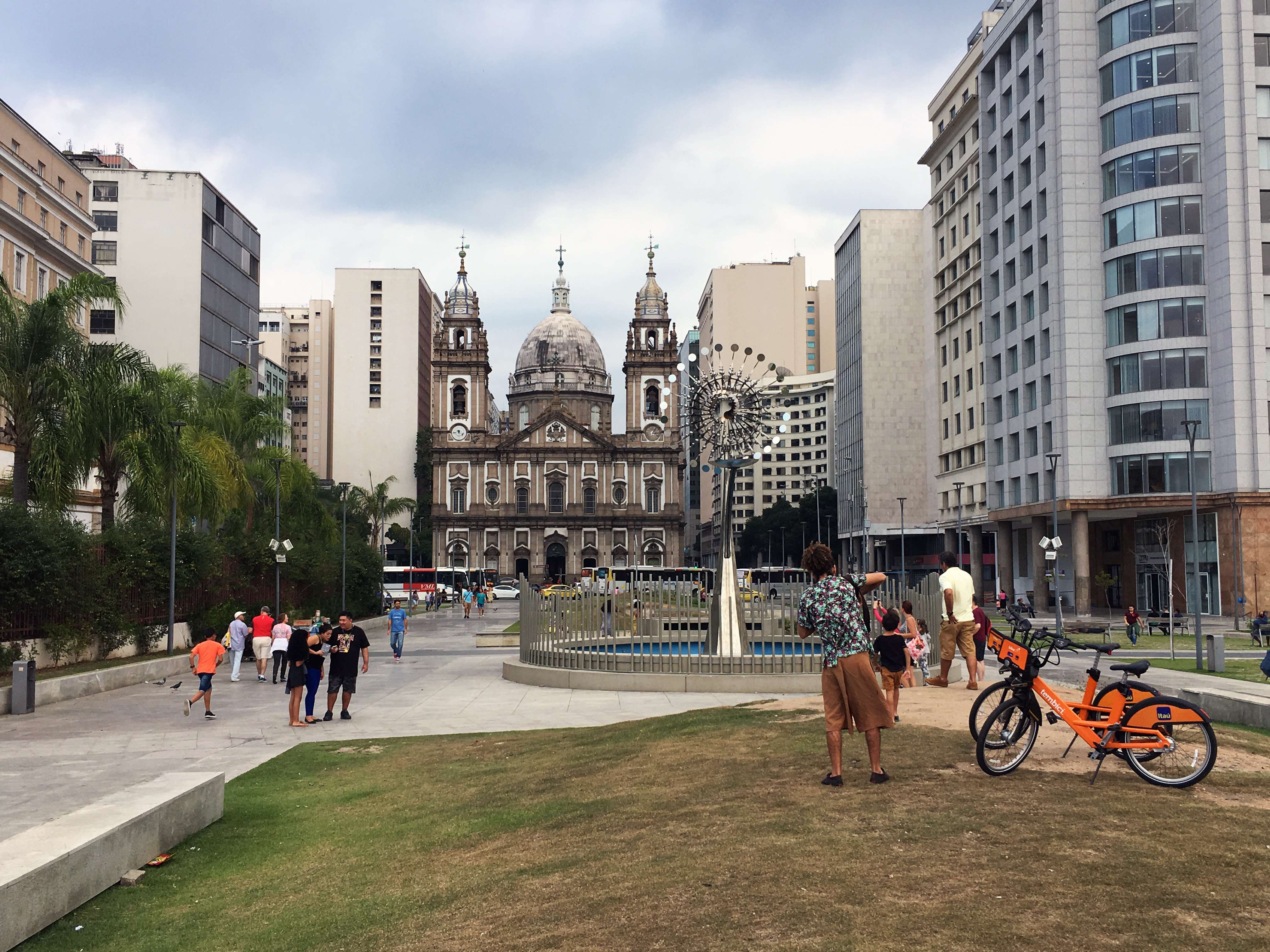 Centro Histórico do Rio com transporte