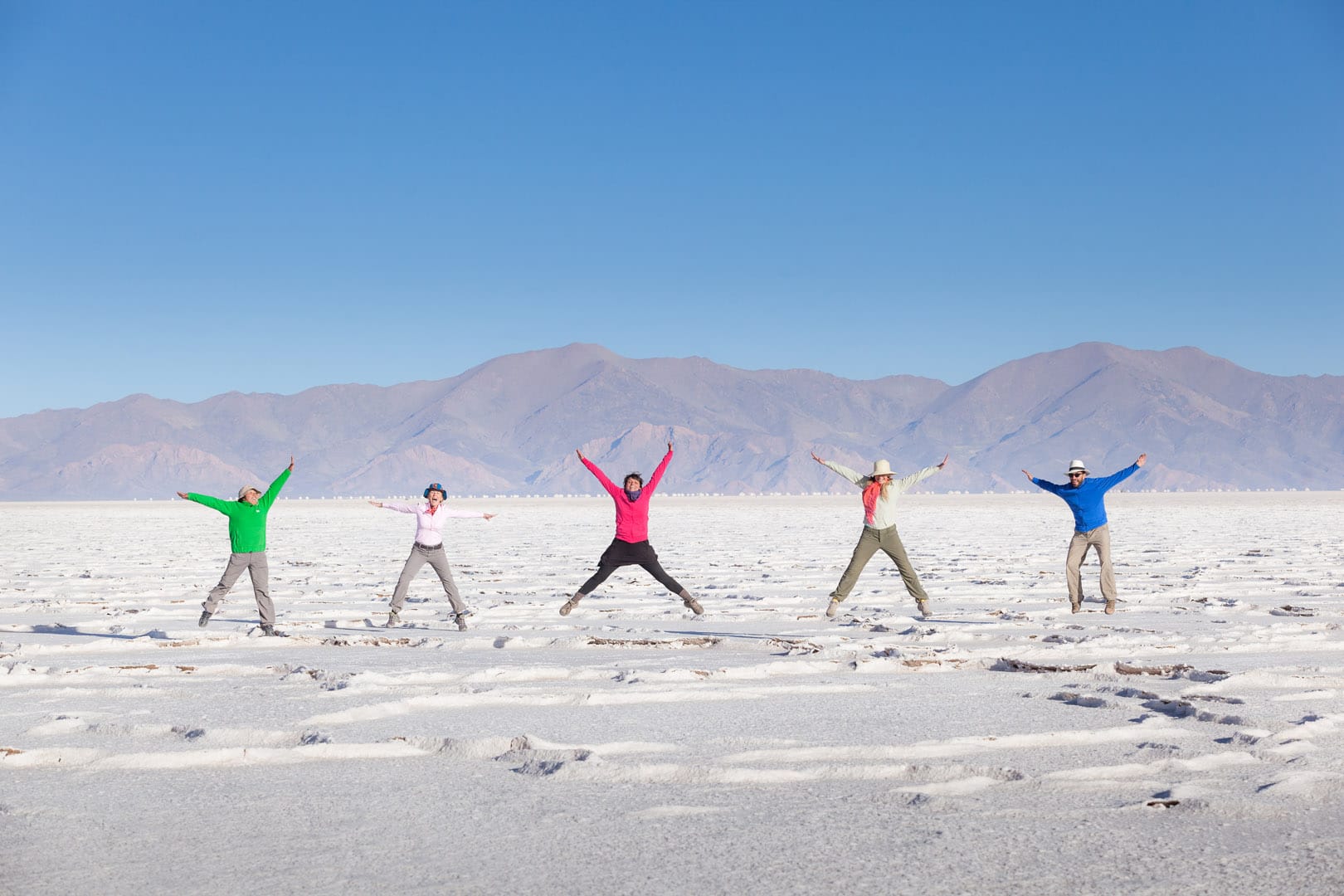 Salinas Grandes y Cerro de los Siete Colores