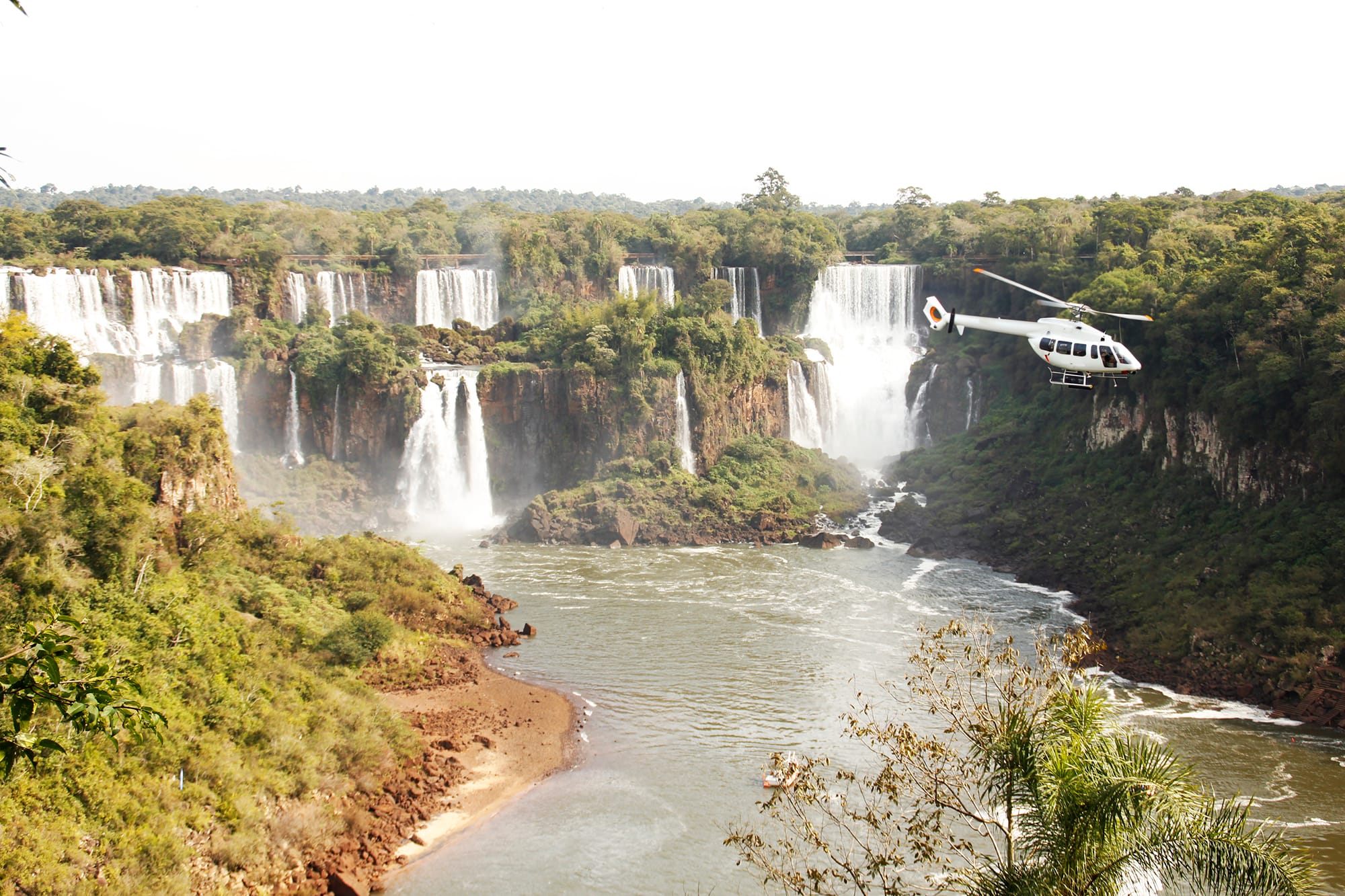 Iguassu Falls with Helicopter Flight