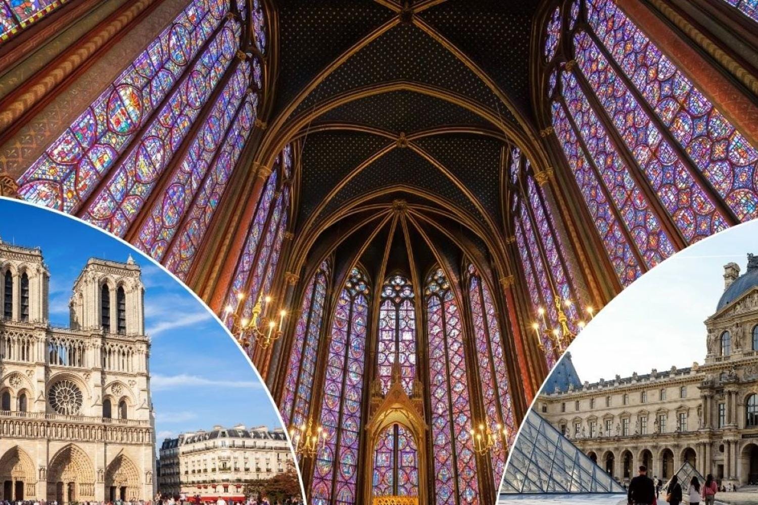 Louvre, Conciergerie and Notre Dame in 1 Day