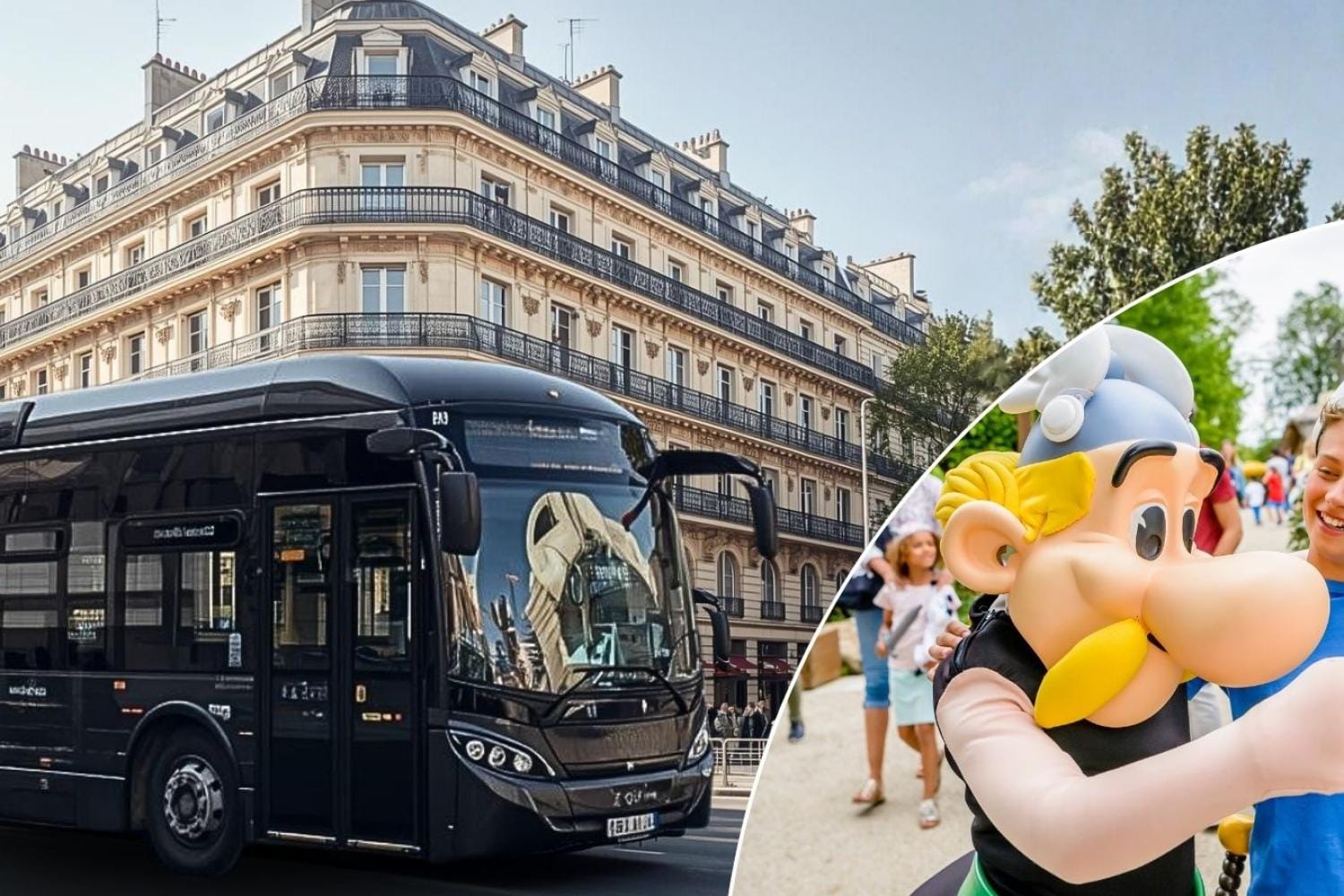 Asterix Park with transport