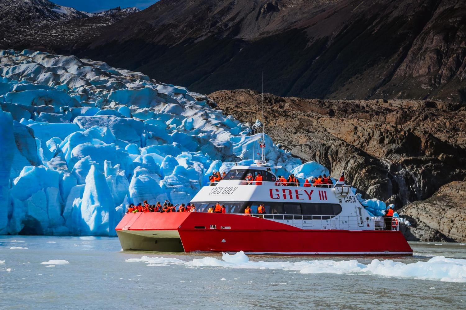 Navegación al Glaciar Grey