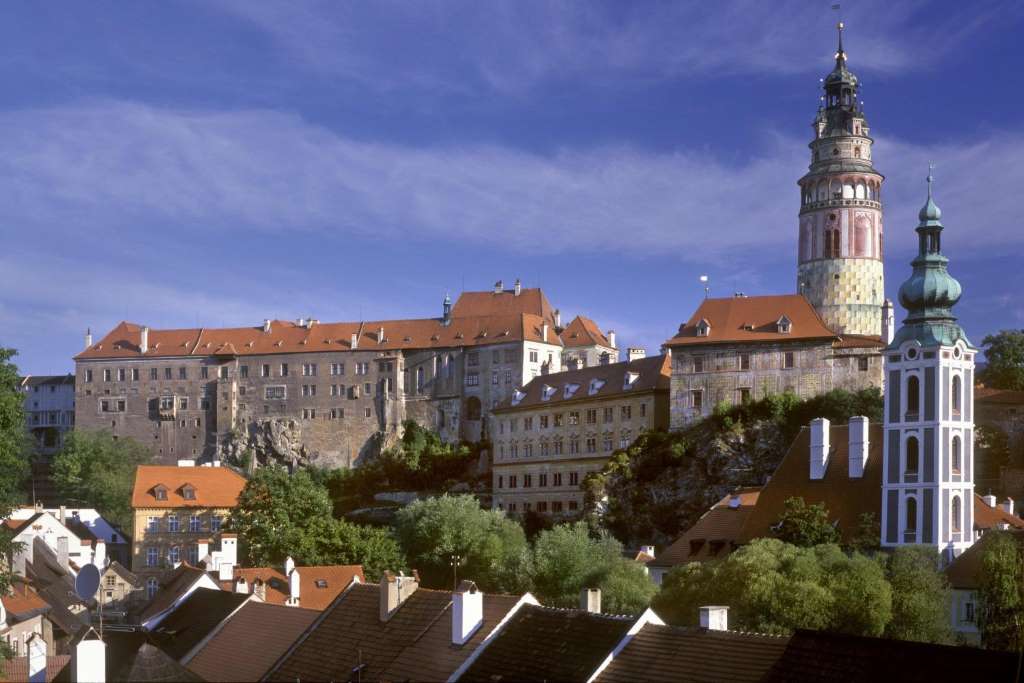 Cesky Krumlov y Ceske Budejovice, almuerzo