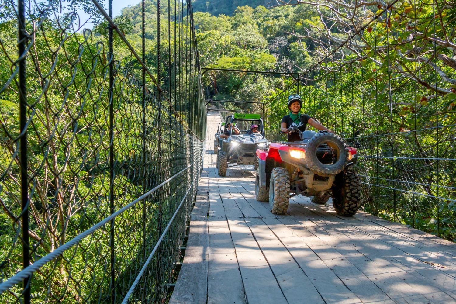 Recorrido en quad por el puente de Jorullo