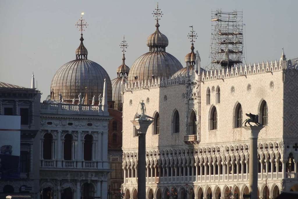 Veneza bizantina: a pé e São Marcos