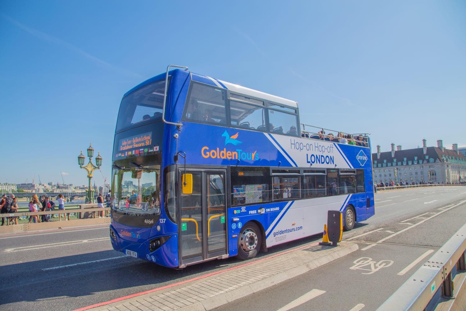 Sightseeing Hop On Hop Off London Bus Tour