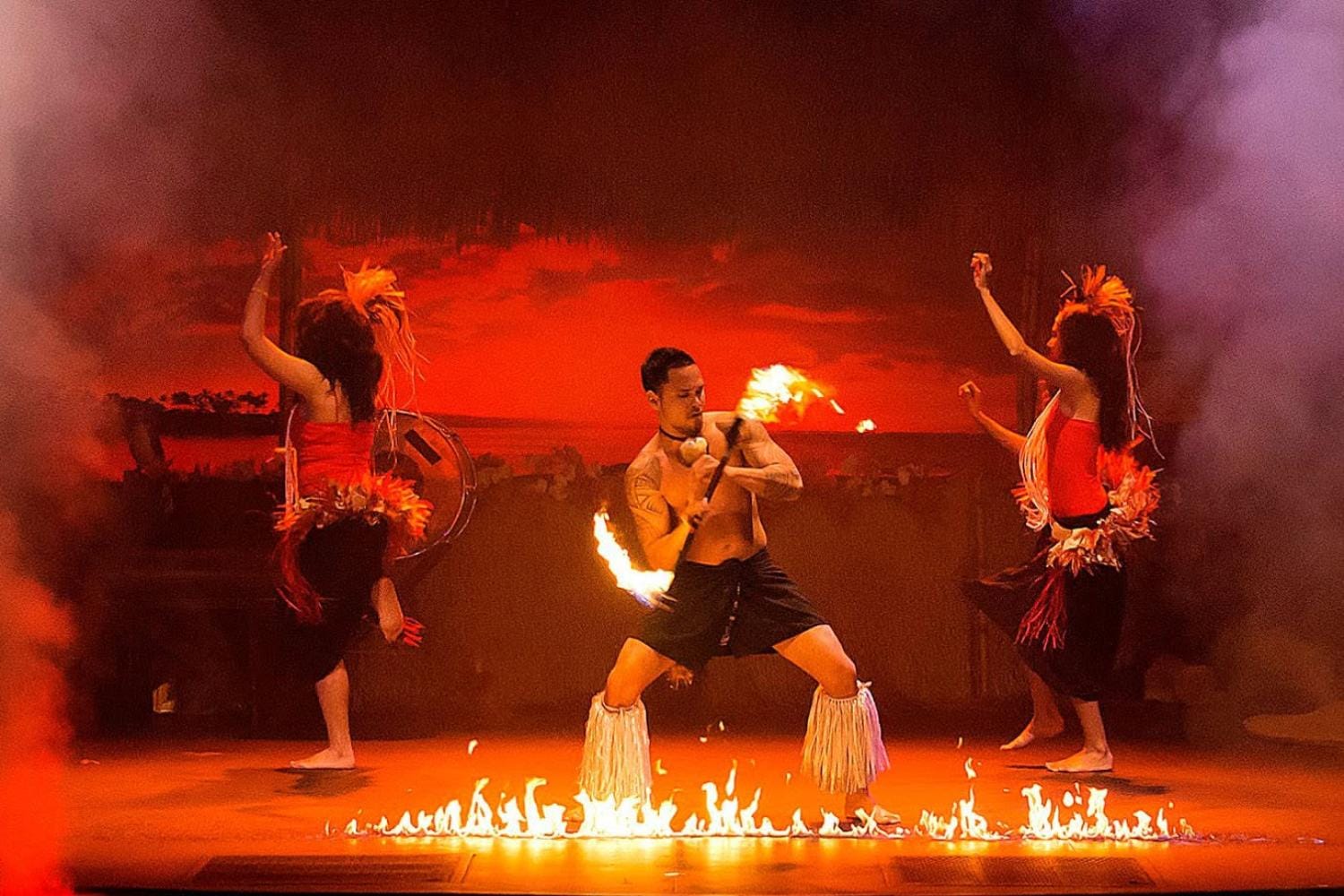 Polynesian Fire Luau and Dinner Show