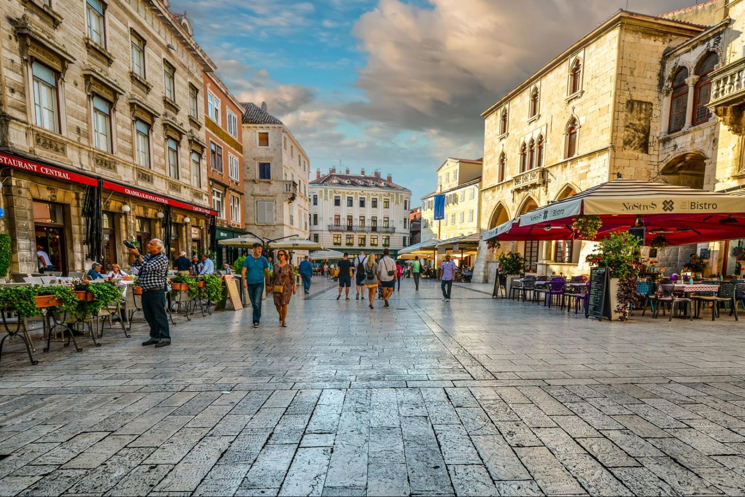Casco antiguo de Split en grupo reducido