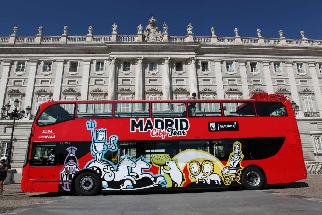Madrid City Tour en bus Hop On Hop Off