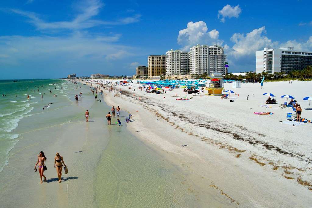 Enjoy the beautiful Clearwater beach