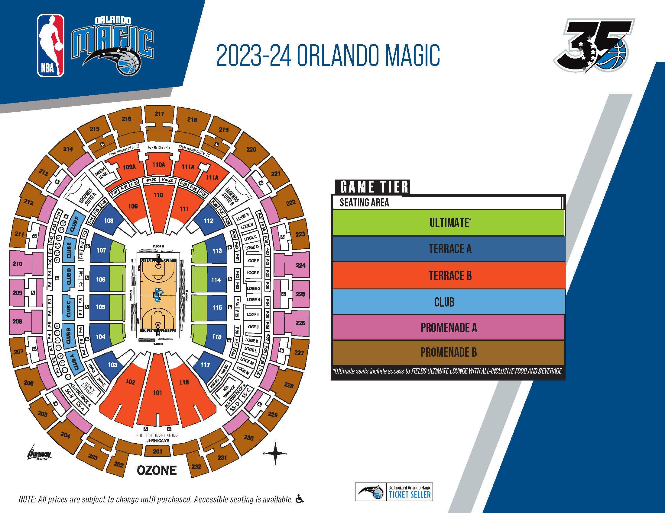 NBA: Orlando Magic Basketball Tickets - Imagen 2