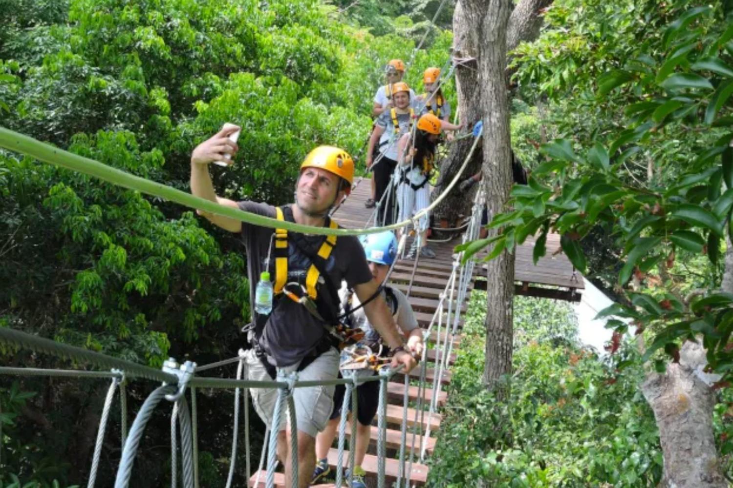 Tirolesa en Phuket - Aventura - Imagen 2