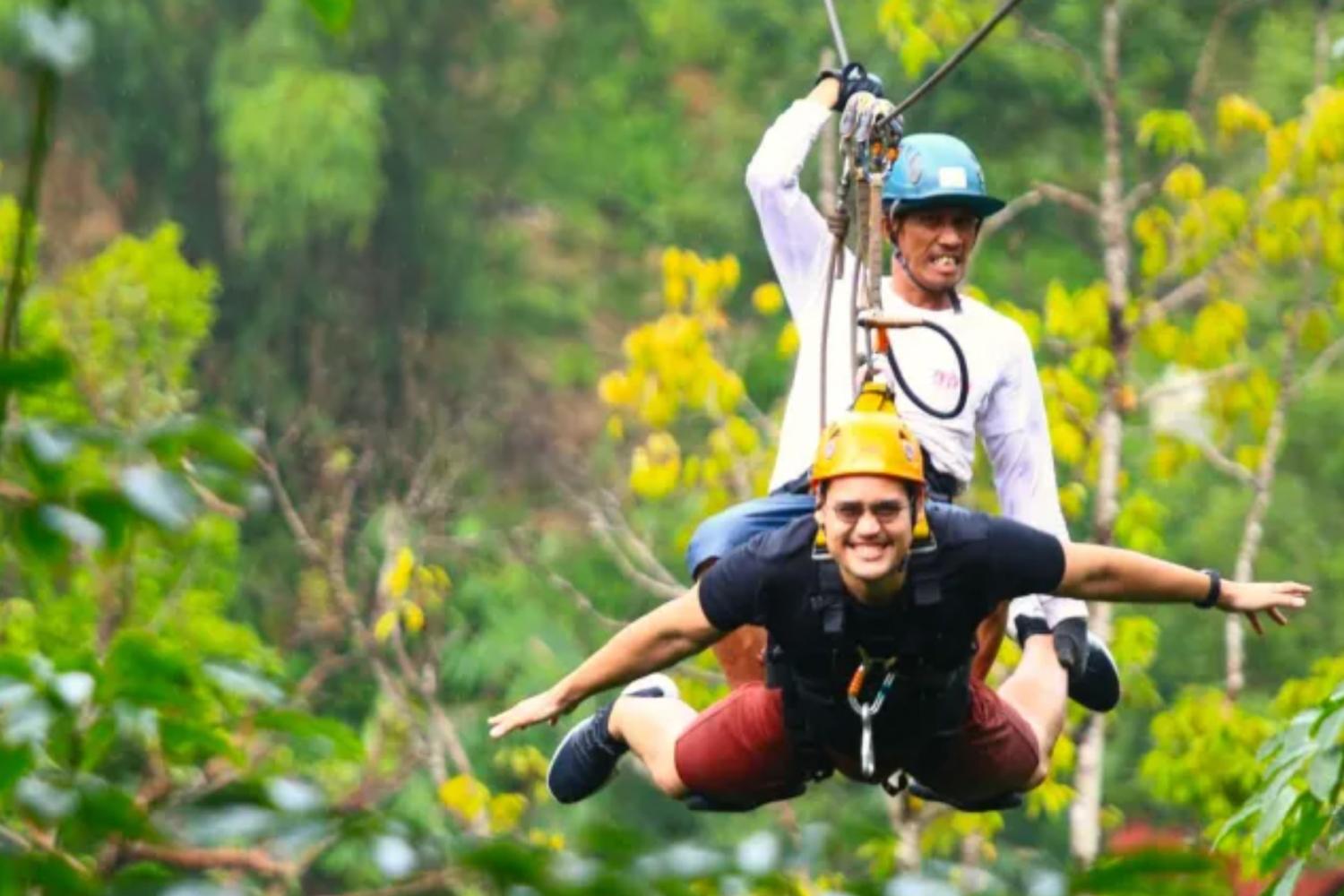 Aventura en quad y tirolesa en Phuket - Imagen 2