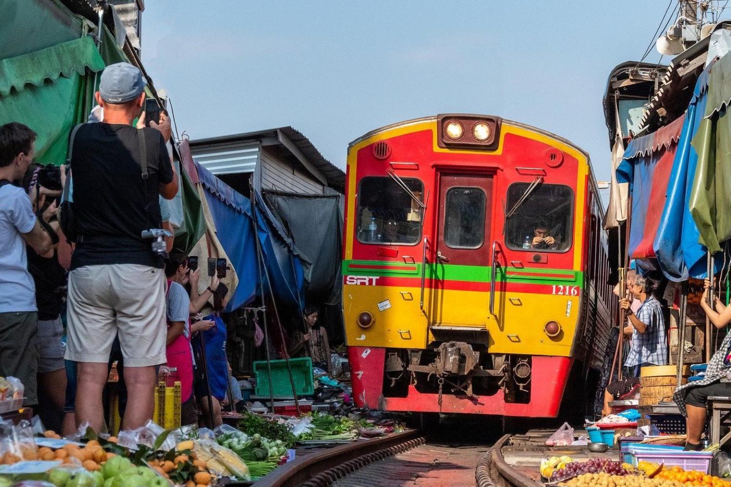Damnoen Saduak y mercado del tren Maeklong - Imagen 2
