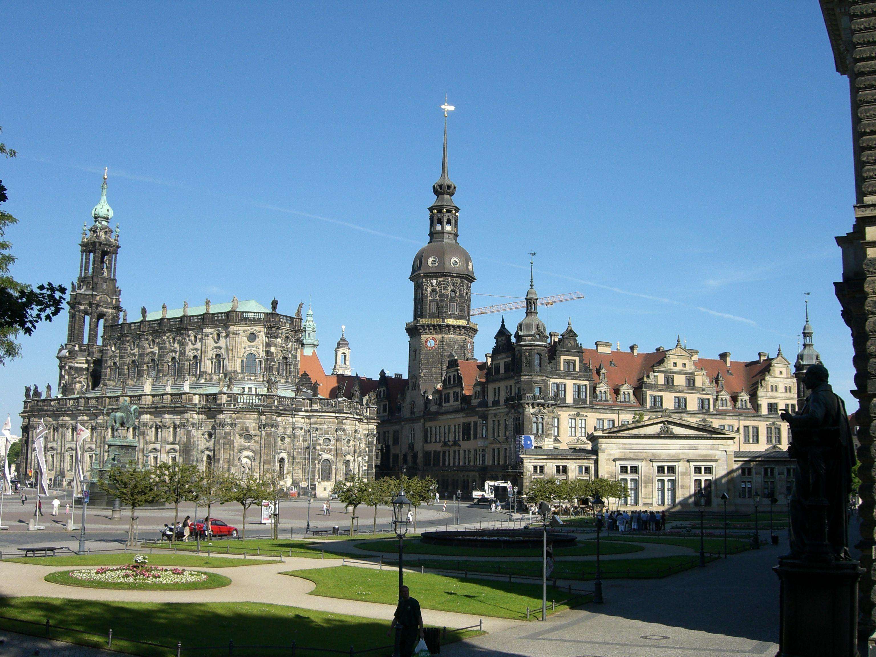 Dresde con palacio y galería Zwinger - Imagen 3
