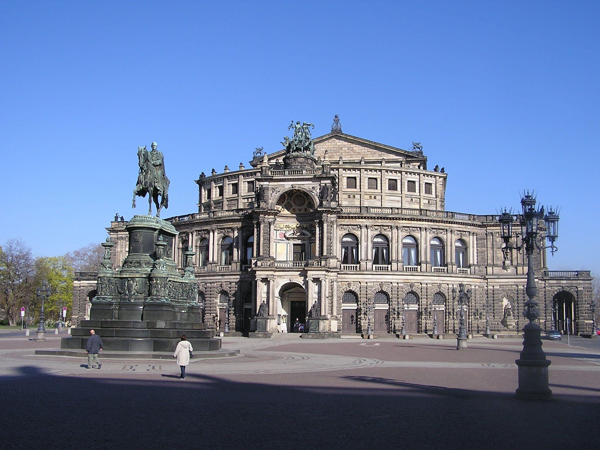 Dresde con palacio y galería Zwinger - Imagen 4