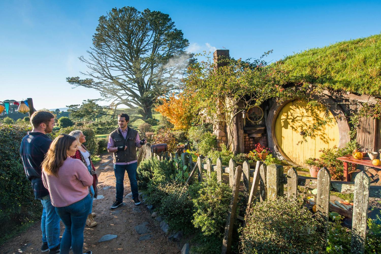 Set de rodaje de Hobbiton con almuerzo - Imagen 2