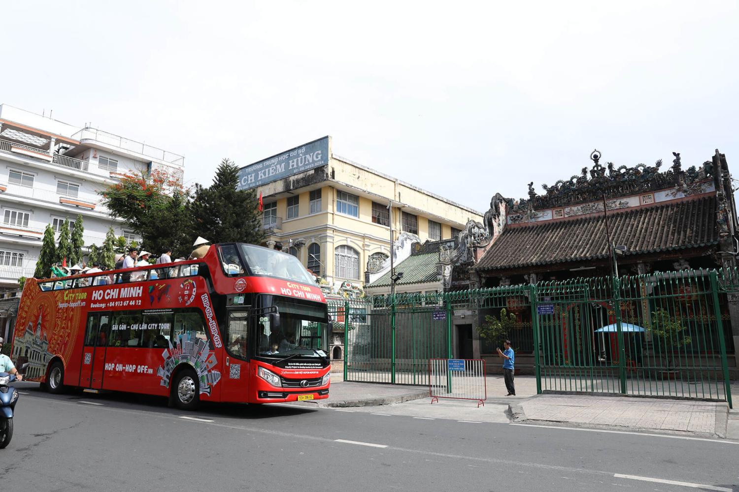 Saigon e Chinatown Cho Lon de ônibus - Imagen 3