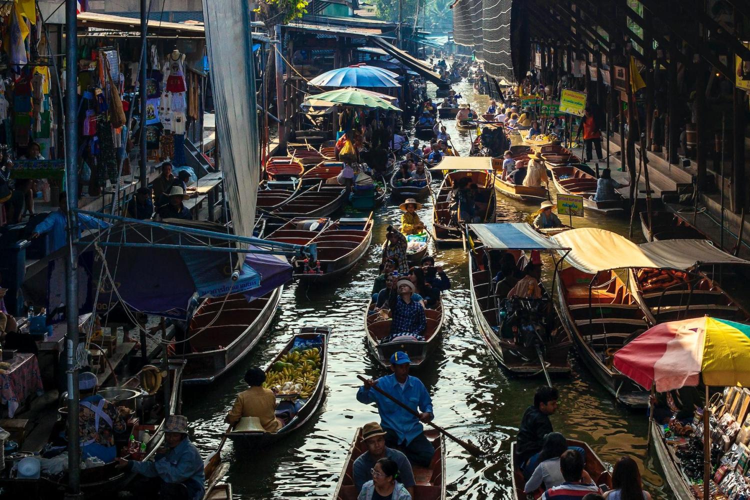 Mercado flotante Damnoen Saduak - Imagen 4