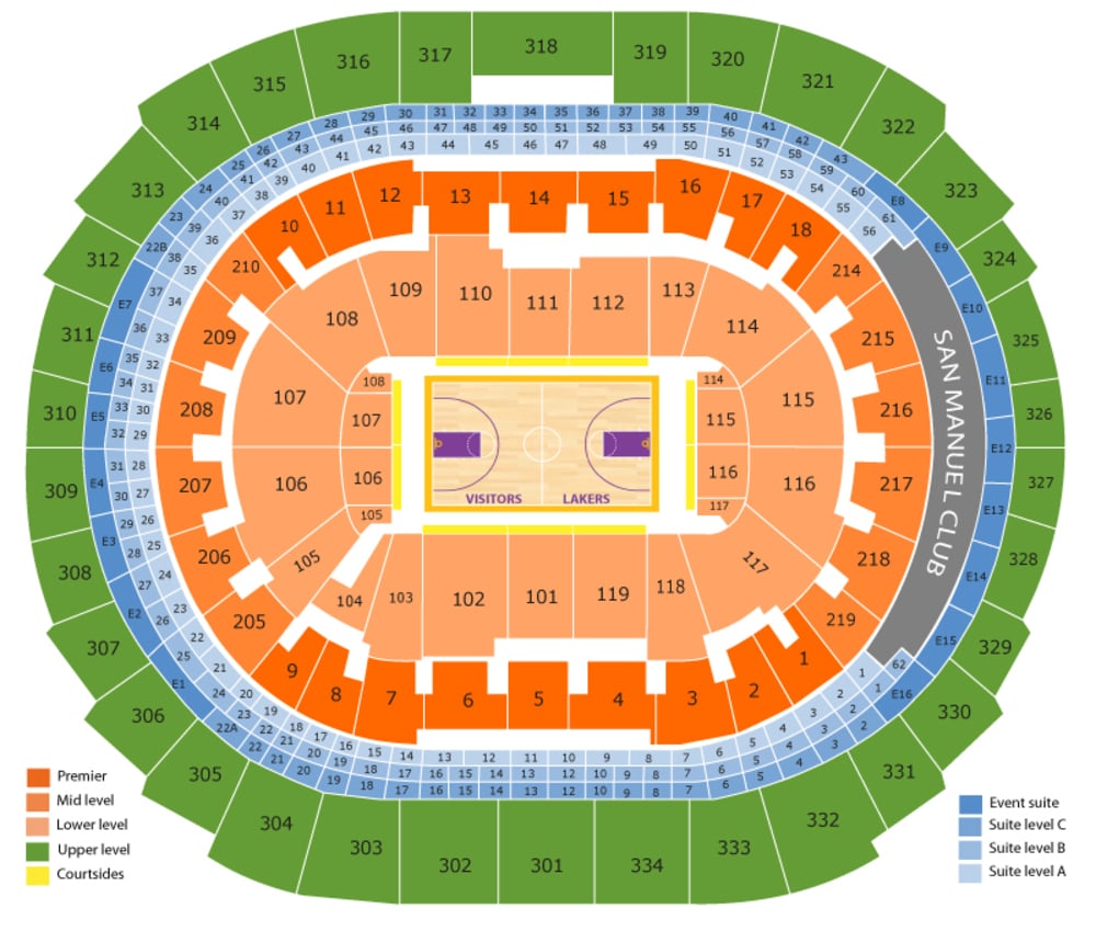 Los Angeles Lakers Basketball Tickets - Imagen 2