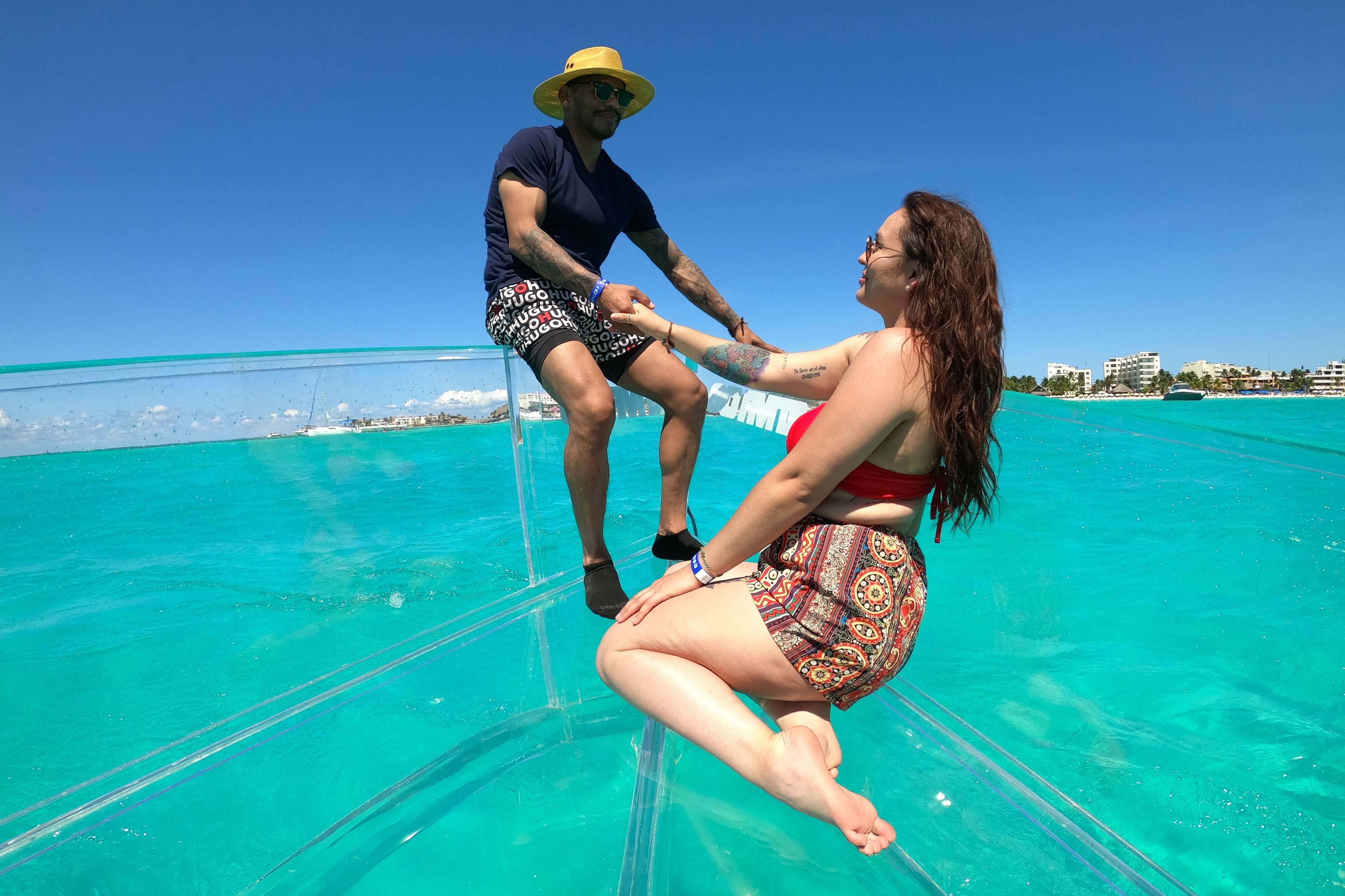 Barco claro em Cancún: Cores de Cancún - Imagen 4