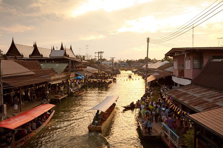 Mercado flotante Damnoen Saduak medio día - Imagen 3