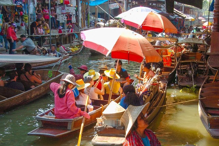 Mercado flotante Damnoen Saduak medio día - Imagen 4
