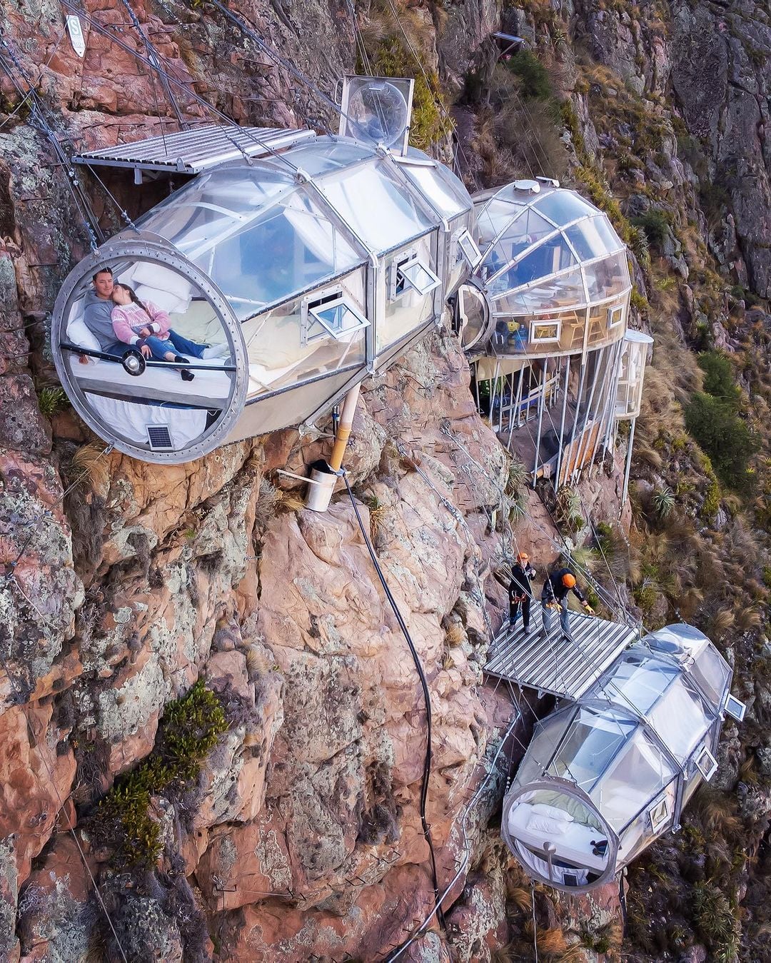 Starlodge: pernoite extremo e via ferrata - Imagen 3