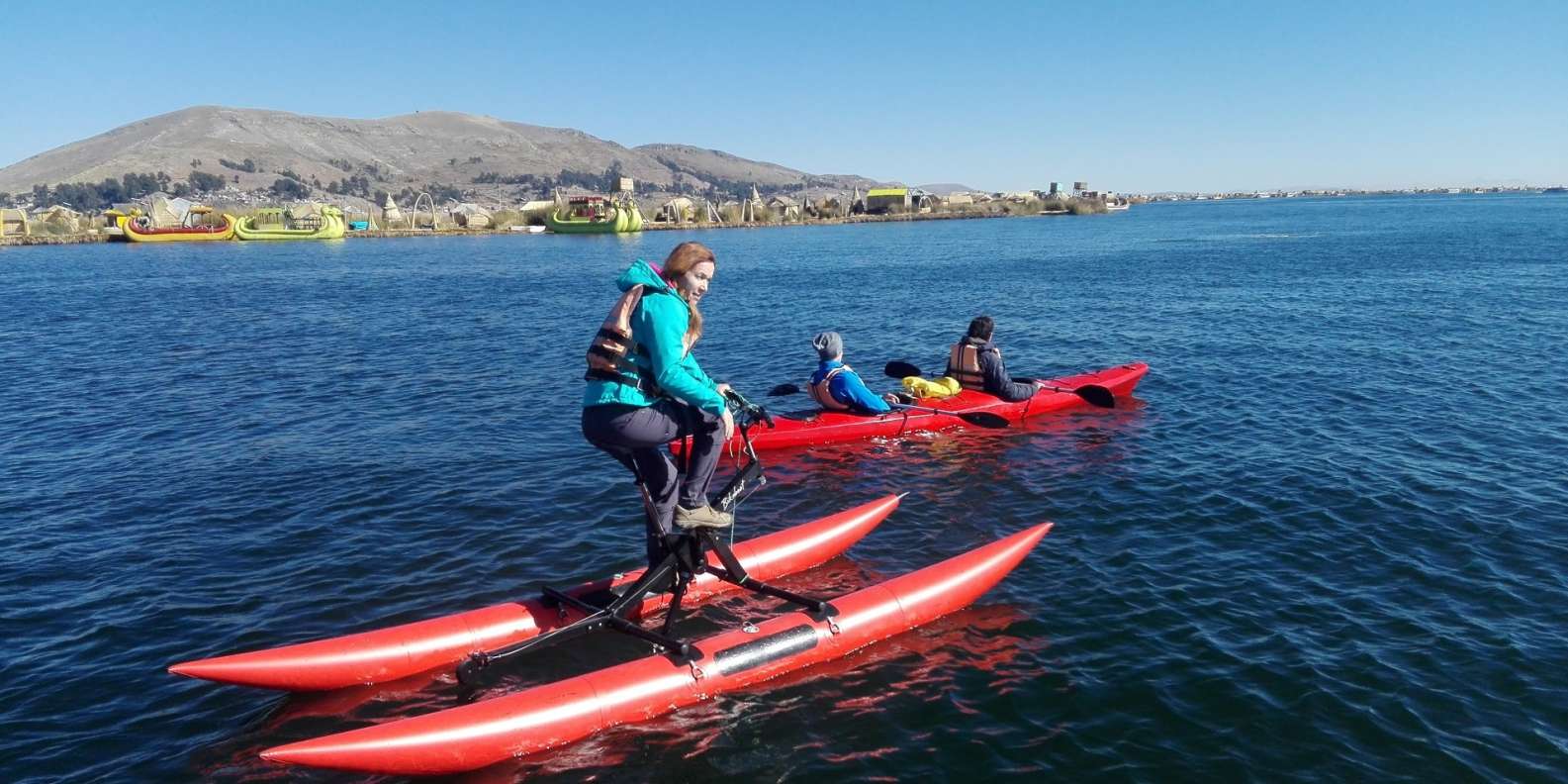 Aquabike en el Lago Titicaca: un paseo único - Imagen 4