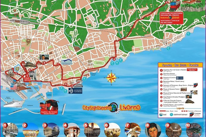 Bus turístico por Livorno - Imagen 3