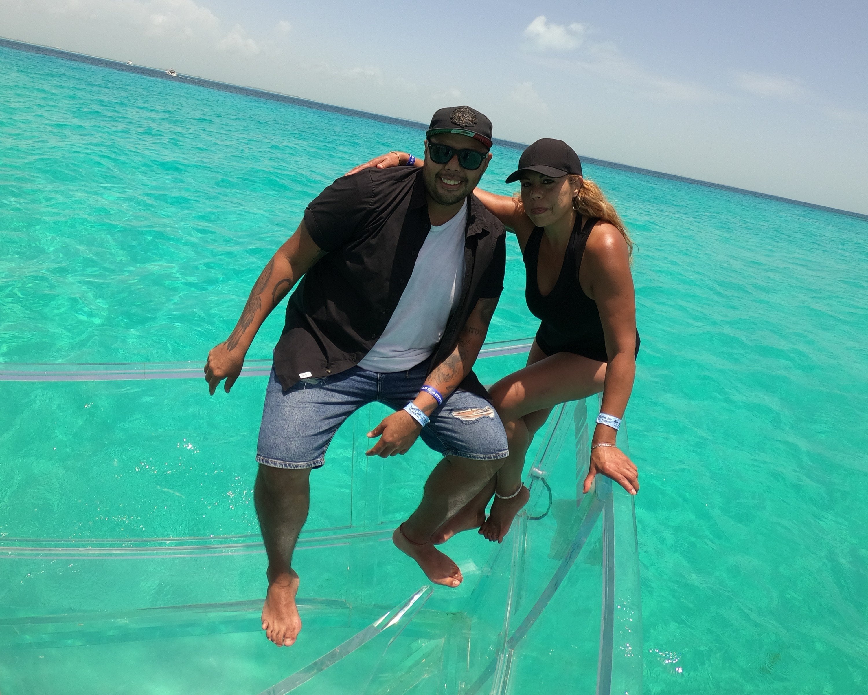 Clear Boat Tour at Nichupte Lagoon - Imagen 3
