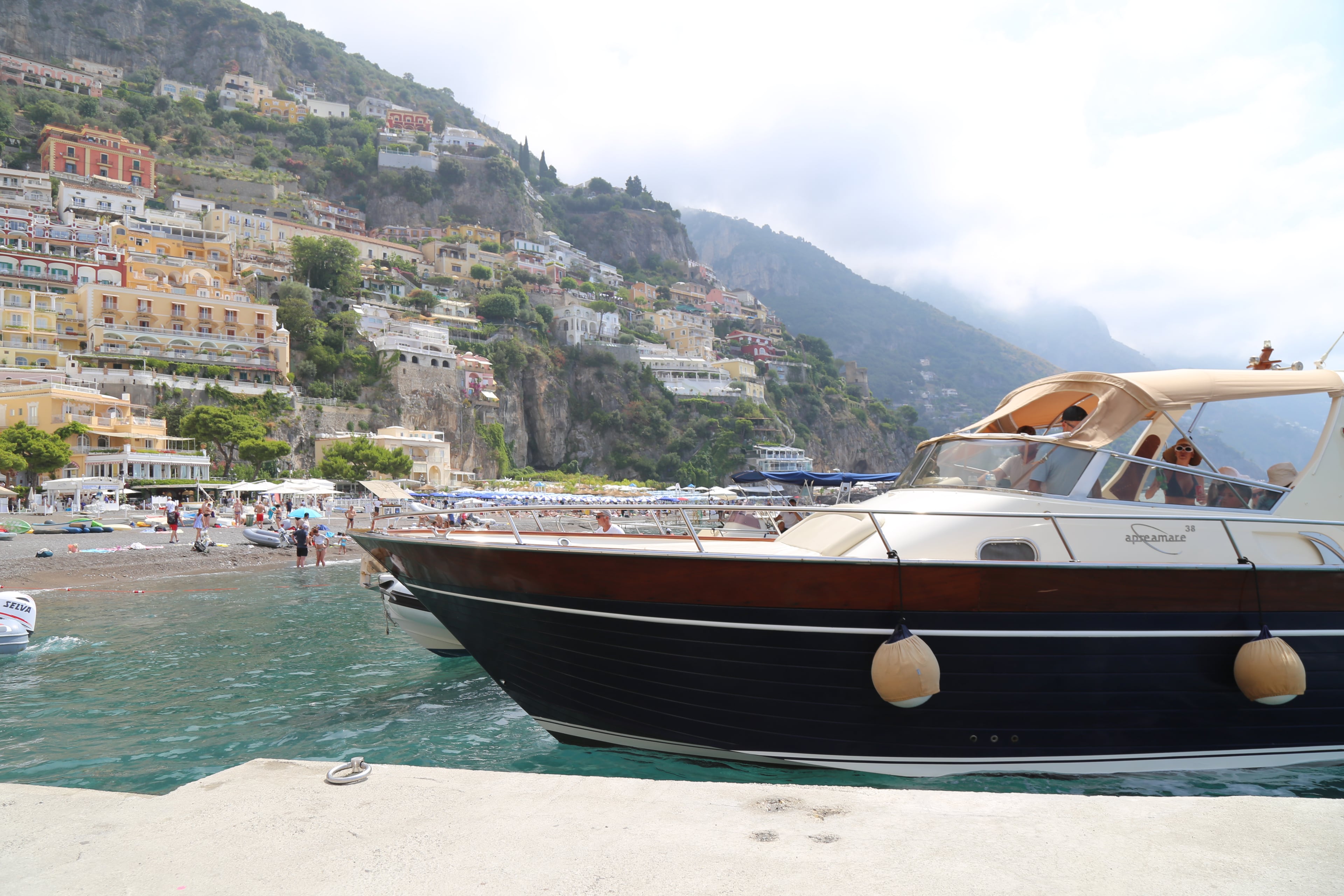 Positano y Amalfi en barco desde Sorrento - Imagen 2