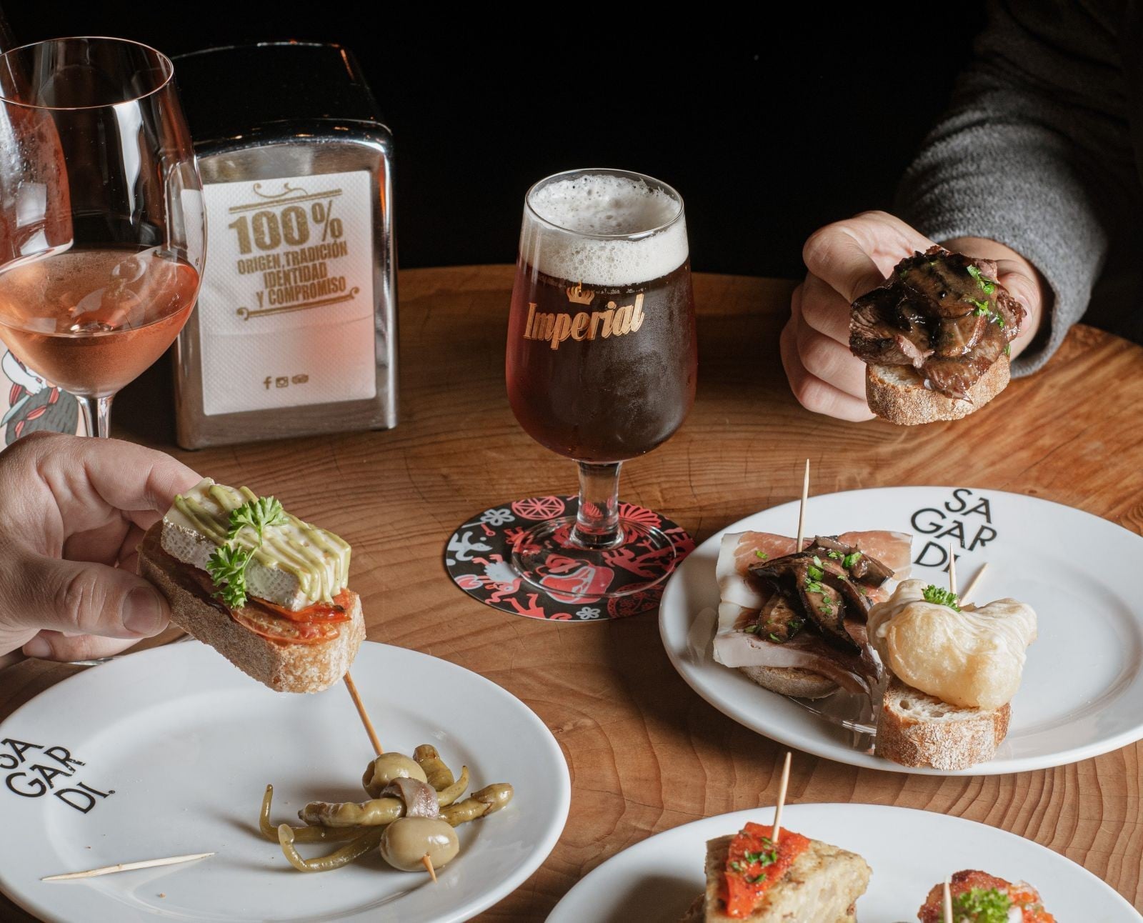 Sagardi: menú barra de pintxos en San Telmo - Imagen 2