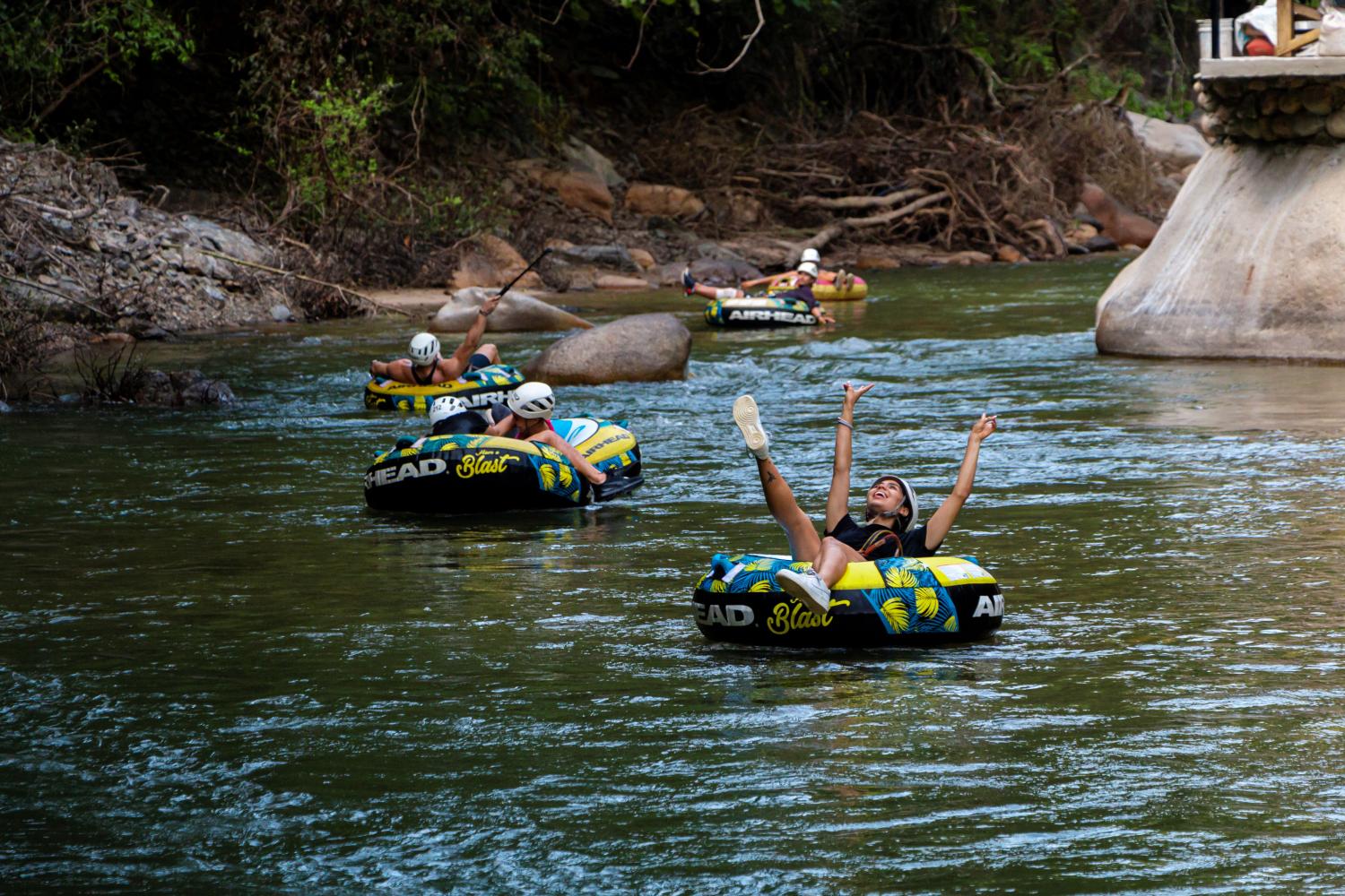 Expedición fluvial con tirolinas y rafting - Imagen 3