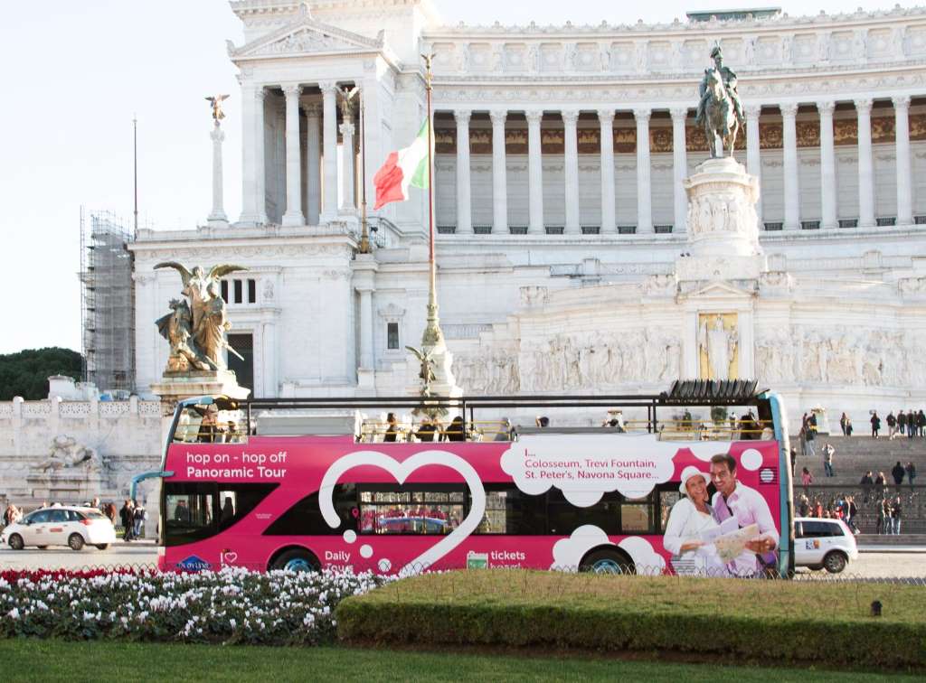 Bus Turistico Hop On Hop Off - I Love Rome - Imagen 3