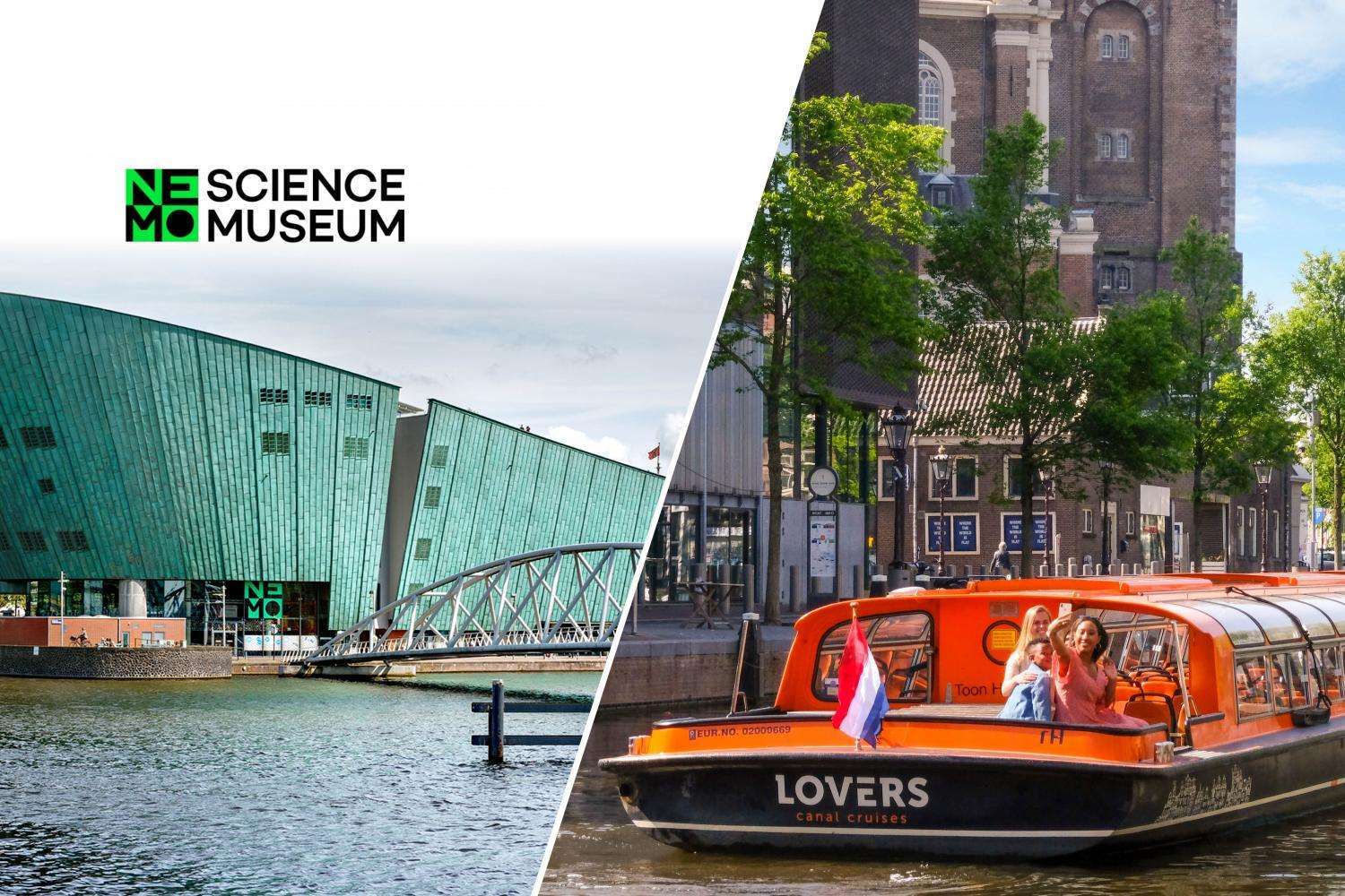 NEMO Science Museum and 1 hr Canal Cruise - Imagen 1