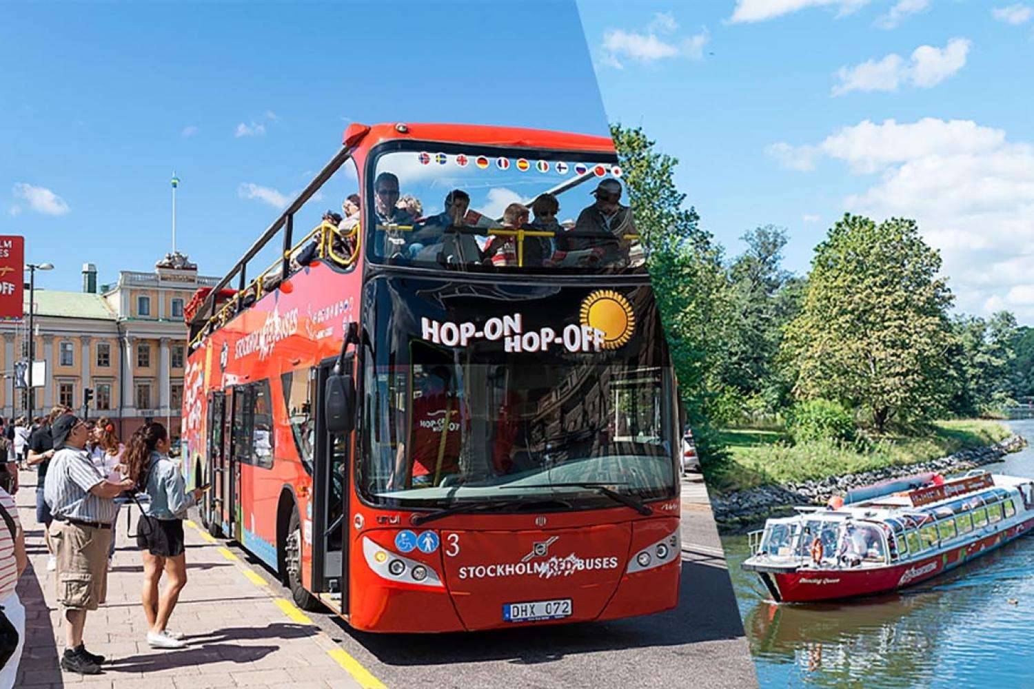 Bus y barco RED Sightseeing Hop-On Hop-Off - Imagen 1
