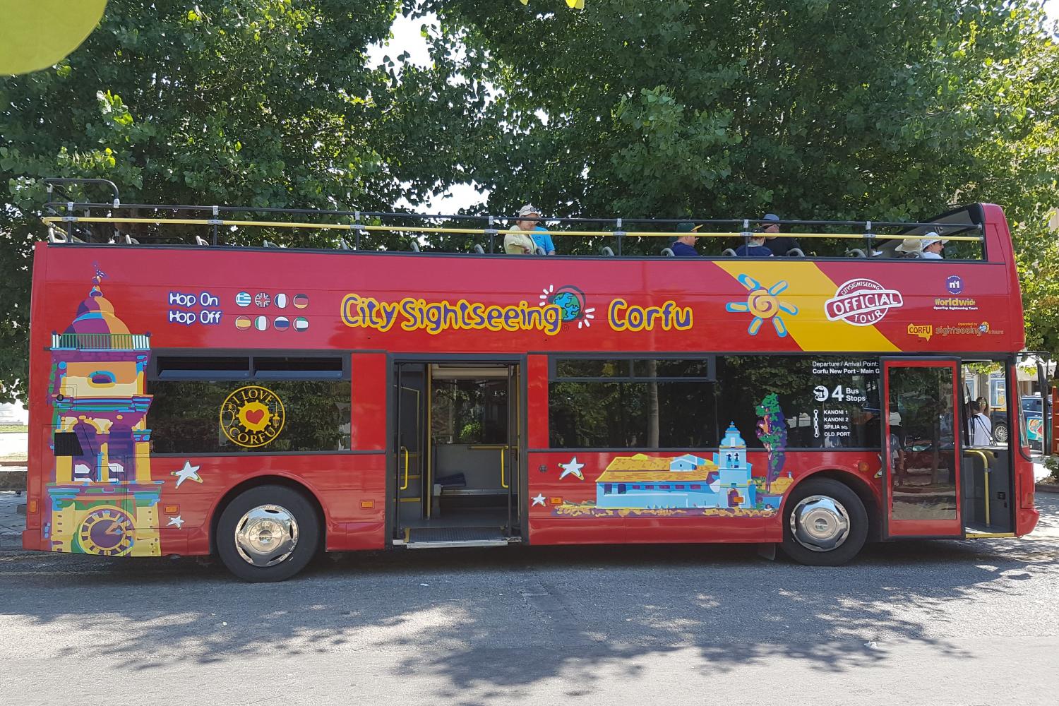 Bus turístico Hop-on Hop-off Corfú - Imagen 1