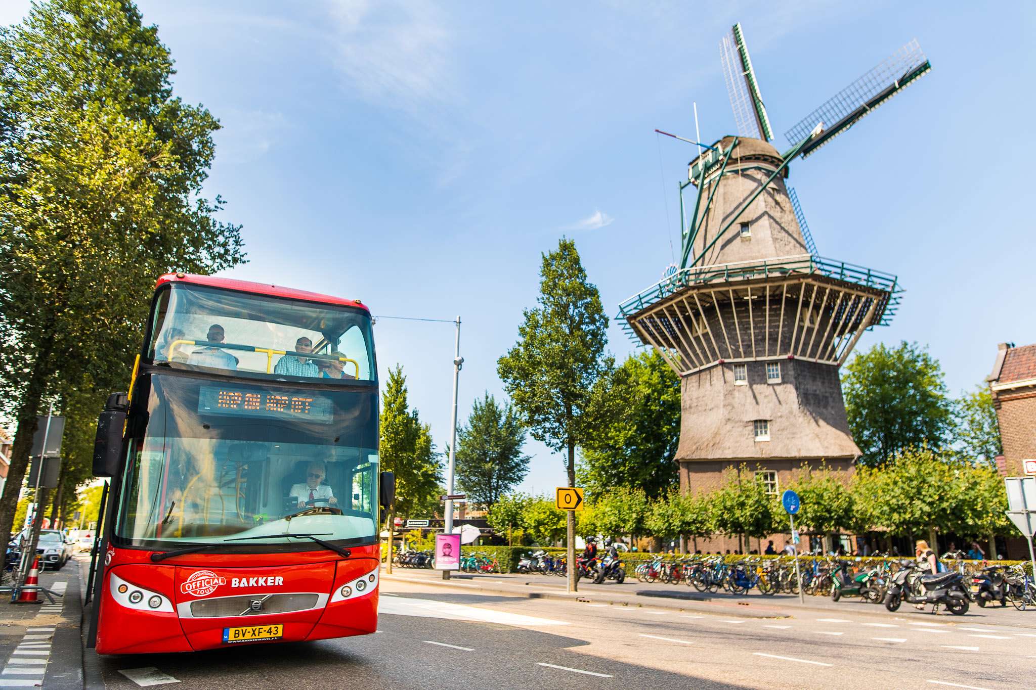 Bus Hop-On Hop-Off de dos pisos Ámsterdam - Imagen 1