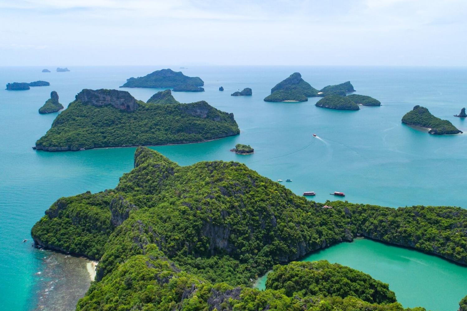 Parque marinho de Angthong em lancha rápida - Imagen 1