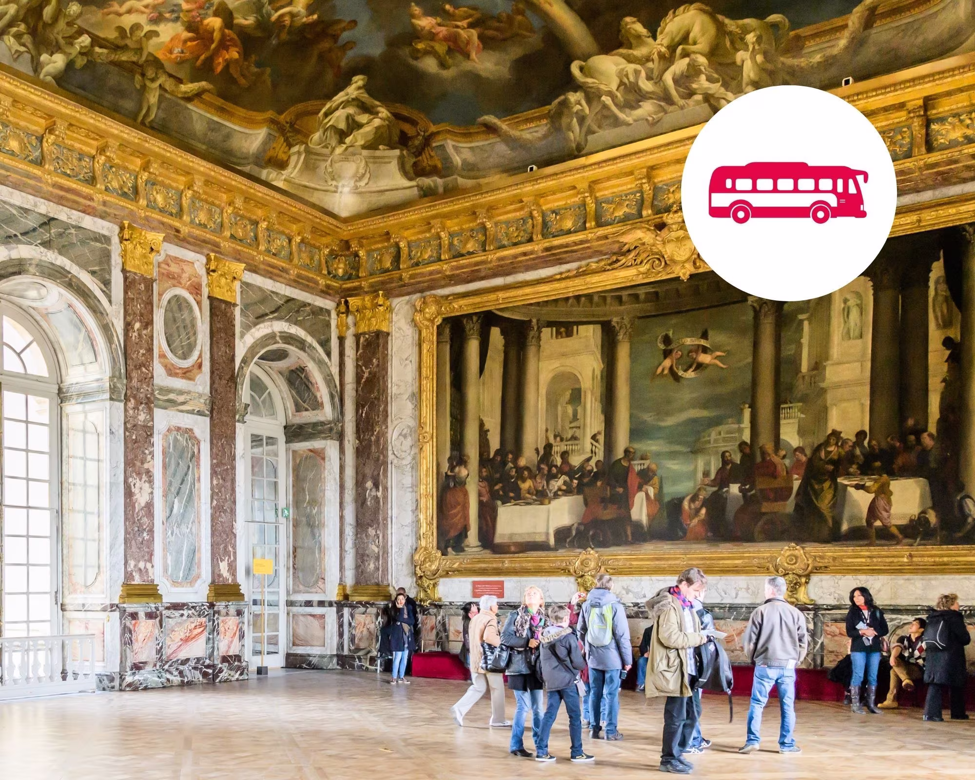 Roundrip transportation Versailles/Paris - Imagen 1
