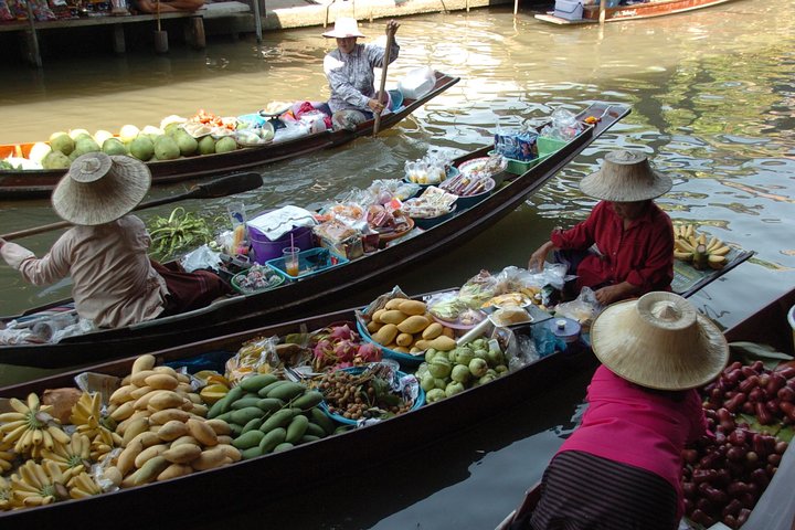 Mercado flotante Damnoen Saduak medio día - Imagen 1