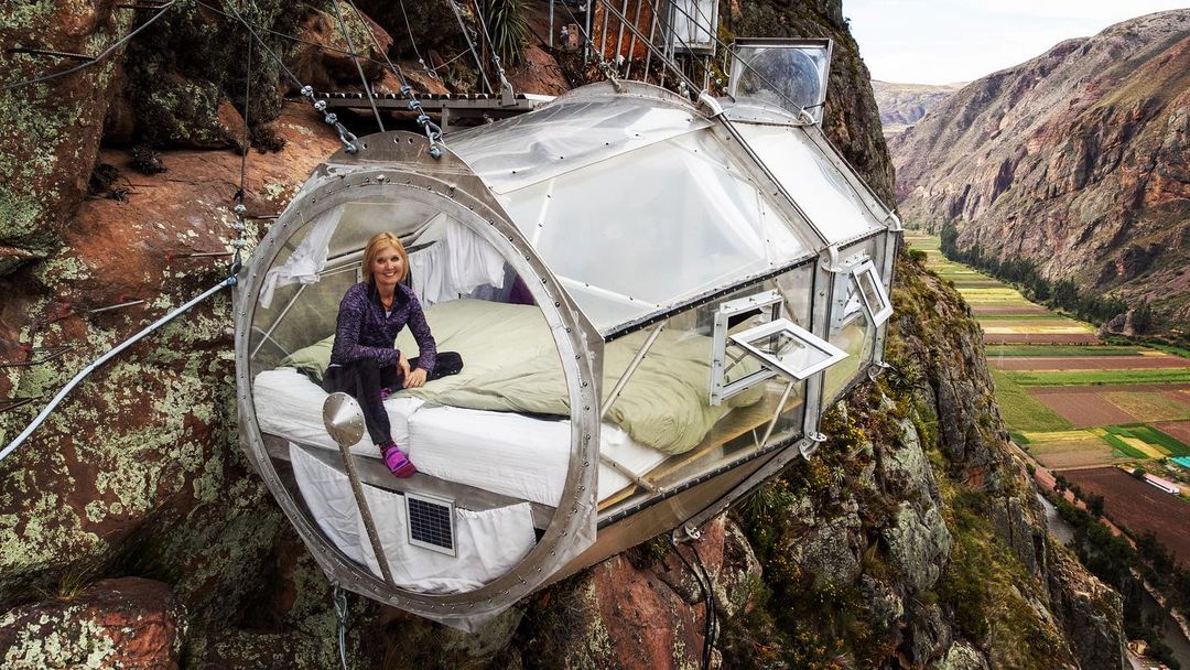 Starlodge: pernoite extremo e via ferrata - Imagen 1
