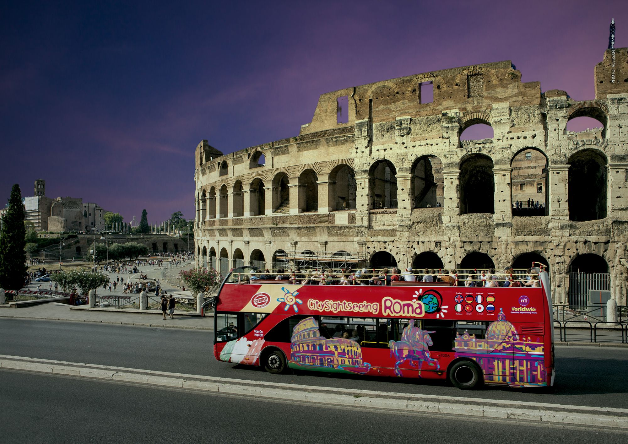 Recorrido nocturno por Roma - Imagen 1