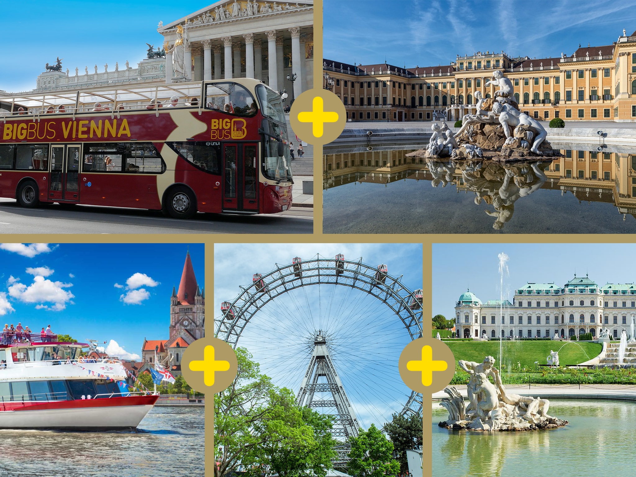 Súper combo de 5 vías de Viena - Imagen 1