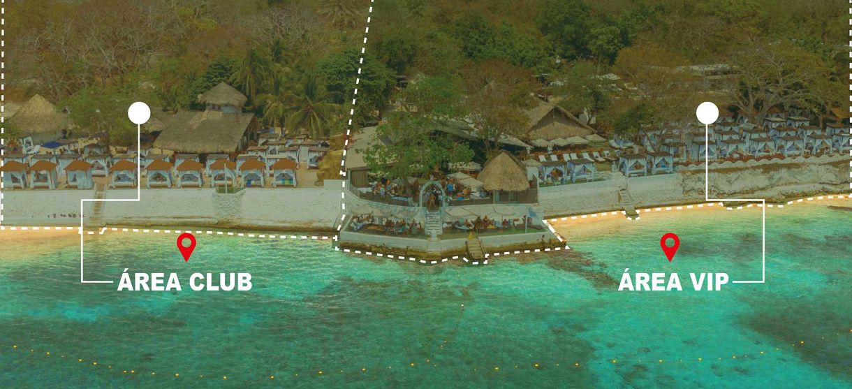 Pasadía Bora Bora Área Club - Imagen 1