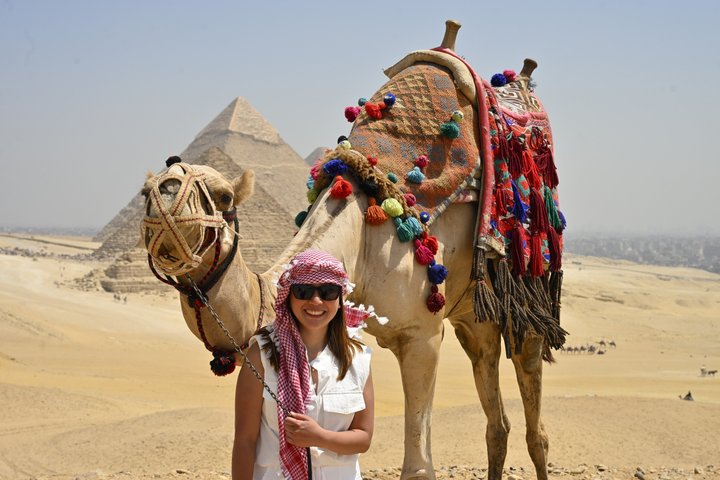 Giza, Esfinge, Saqqara, camello y faluca - Imagen 1